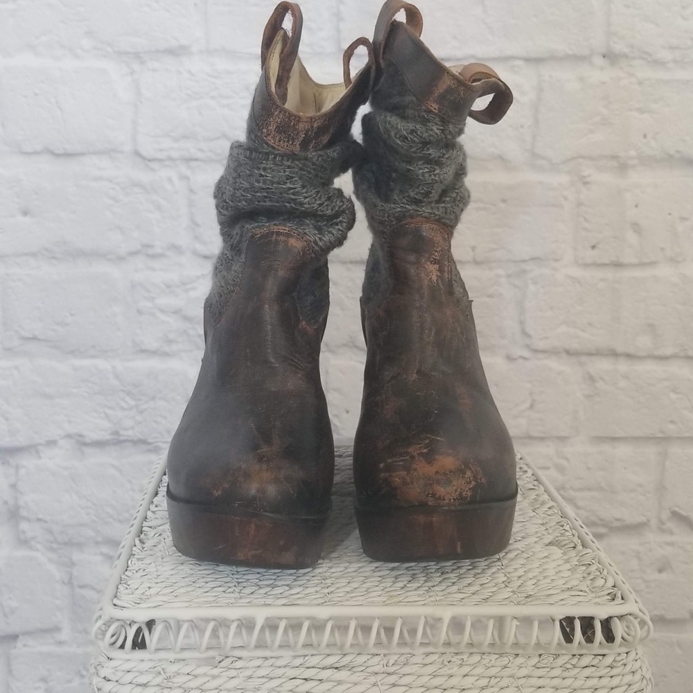 Bed Stu Bruges Boots in Black Lux